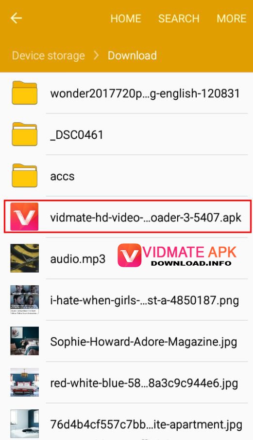 How to Install Vidmate APK Tutorials Step 2